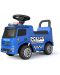 Кола за бутане Moni Mercedes Benz - Antos Police, синя - 1t
