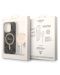 Калъф и зарядно Guess - 4G MagSafe, iPhone 14 Prо, черен - 6t