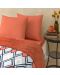 Комплект за спалня с одеяло TAC - Harlow, оранжев - 3t