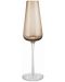 Комплект чаши за шампанско Blomus - Belo 2бр, опушено кафяво - 2t