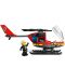 Конструктор LEGO City - Пожарен спасителен хеликоптер (60411) - 5t