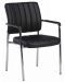 Комплект посетителски столове RFG - Glos M, 4 броя, черни - 1t