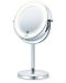 Козметично LED огледало Beurer - BS 55, 13 cm, бяло - 1t