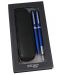 Комплект писалка и химикалка Online Eleganza - Satin Blue - 2t