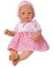 Кукла Asi - Бебе Коке, с розова рокличка на цветя - 2t