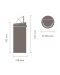 Кош за отпадъци Brabantia - Touch Bin New, 30 l, Matt Steel Fingerprint Proof - 10t