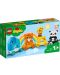 Конструктор LEGO Duplo My First - Влак за животни (10955) - 1t