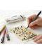 Комплект калиграфски маркери Faber-Castell Pitt Artist - 4 цвята - 2t