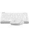 Комплект мишка и клавиатура A4tech - FG1112 Fstyler, безжичен, бял - 3t