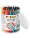 Комплект восъчни пастели Primo - 48 броя, 12 цвята - 1t