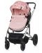 Комбинирана бебешка количка Chipolino - Енигма, Розова вода - 6t