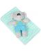 Комплект одеяло и плюшена играчка Baby Matex - Carol, 85 х 100 cm, Коала - 1t