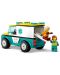 Конструктор LEGO City - Линейка за спешна помощ и сноубордист (60403) - 4t