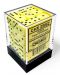 Комплект зарове Chessex Opaque Pastel - Yellow/black, 36 броя - 1t