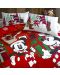 Комплект за спалня TAC Licensed - Minnie & Mickey Christmas, 100% памук - 2t