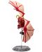 Комплект екшън фигури McFarlane Games: World of Warcraft - Red Highland & Black Proto-Drake, 28 cm - 4t