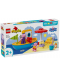 Конструктор LEGO Duplo - Peppa Pig пътуване с лодка (10432) - 1t