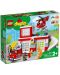 Конструктор LEGO Duplo Town - Пожарна команда и хеликоптер (10970) - 1t