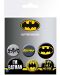 Комплект значки GB eye DC Comics: Batman - Batman will Prevail - 1t