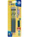 Комплект графитни моливи Astra -  С острилка и капачка, HB, 4 броя - 1t