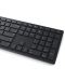 Комплект мишка и клавиатура Dell - KM5221W Pro, безжичен, черен - 3t