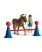 Комплект Schleich Farm World Horses - Аджилити тренировъчна площадка с пони - 4t
