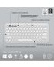 Комплект клавиатура Logitech K380s + мишка Logitech M350s, бели - 7t