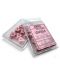 Комплект зарове Chessex Opaque Pastel - Pink/black, 10 броя - 1t