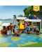 Конструктор LEGO Creator 3 в 1 - Плаваща къща в реката (31093) - 6t