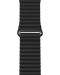 Каишка Next One - Loop Leather, Apple Watch, 42/44 mm, черна - 1t