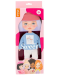Комплект дрехи за кукла Orange Toys Sweet Sisters - Син суитшърт - 1t
