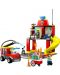 Конструктор LEGO City - Пожарна команда и камион (60375) - 7t