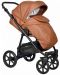 Комбинирана детска количка 3в1 Baby Giggle - Broco Eco, кафява - 2t