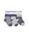Комплект бебешки термо чорапи KikkaBoo - Памучни, 2-3 години, 3 чифта, сини - 1t