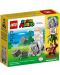 Конструктор допълнение LEGO Super Mario - Носорогът Рамби (71420) - 1t
