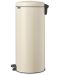 Кош за отпадъци с педал Brabantia - NewIcon, 30 L, бежов - 3t