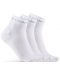 Комплект чорапи Craft - Core Dry Mid, 3 чифта , бели - 1t