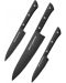 Комплект от 3 ножа Samura - Shadow, черно незалепващо покритие - 1t