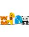 Конструктор LEGO Duplo My First - Влак за животни (10955) - 3t