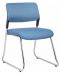 Комплект посетителски столове RFG - Evo 4S M, 5 броя, сини - 1t