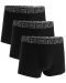 Комплект мъжки боксерки Under Armour - Performance Cotton 3", 3 броя , черни - 1t