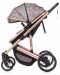 Комбинирана бебешка количка Chipolino - Енигма, Пясък - 8t