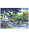 Комплект за рисуване с акрилни бои Royal - Разходка по реката, 39 х 30 cm - 1t