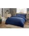 Комплект за спалня TAC - Basic Blue, 100% памук, сатениран - 1t