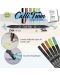 Комплект маркери Online Calli Twin - 5 цвята, в картонена кутия - 3t