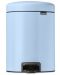 Кош за отпадъци Brabantia - NewIcon, 5 l, Dreamy Blue - 2t