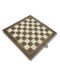 Комплект шах и табла Manopoulos - Цвят венге, 38 x 19 cm - 3t
