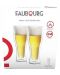 Комплект от 2 двустенни чаши за бира Faubourg - Dublin, 250 ml - 2t