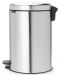 Кош за отпадъци Brabantia - NewIcon, 20 l, Matt Steel Fingerprint Proof - 2t