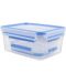 Kомплект от 3 кутии за храна Tefal - Clip & Close, K3028912, сини - 2t
